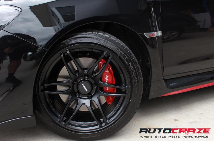 SUBARU WRX CC02 MATTE BLACK